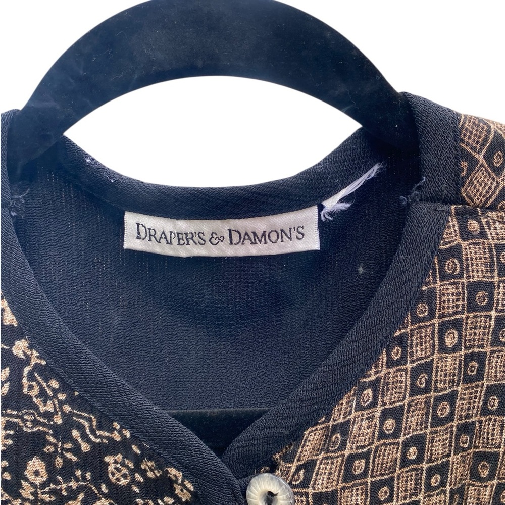 Drapers & Damons Lightweight Patchwork Natural Pa… - image 4